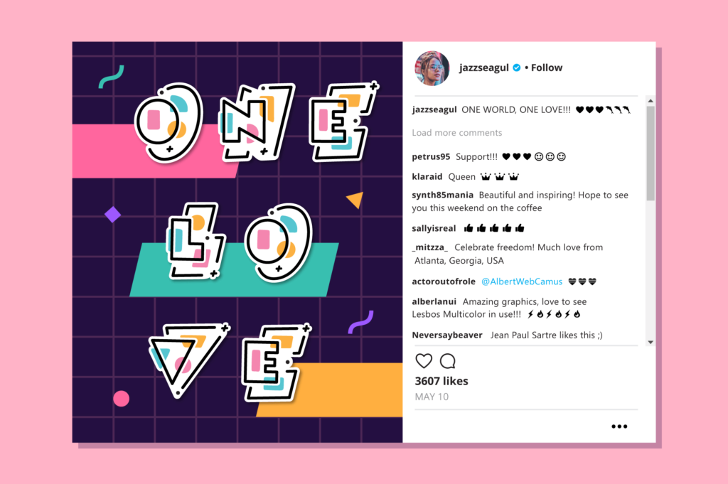 04 Olcino Font Instagram