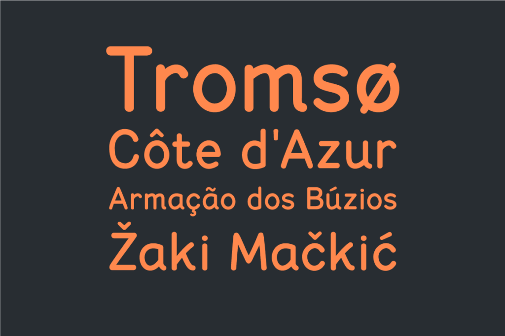 04 Postcard Font Specimen 2