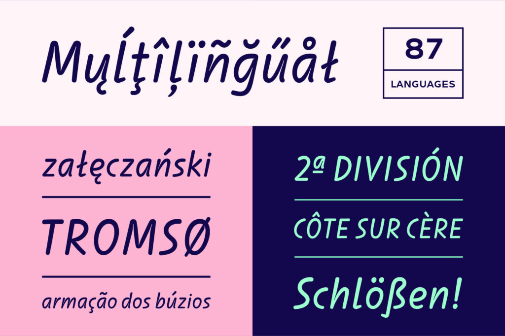 06 Lezerno Font Multilingual