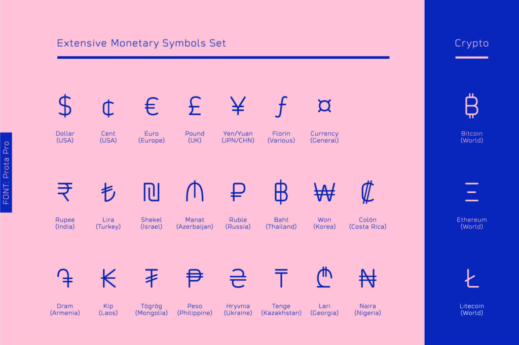 06 Prota Pro Font Monetary