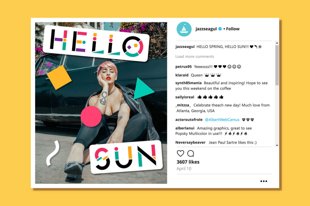 07 Popsky Instgram post