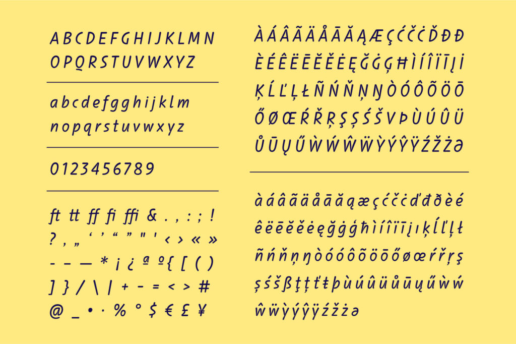 09 Lezerno Font Set