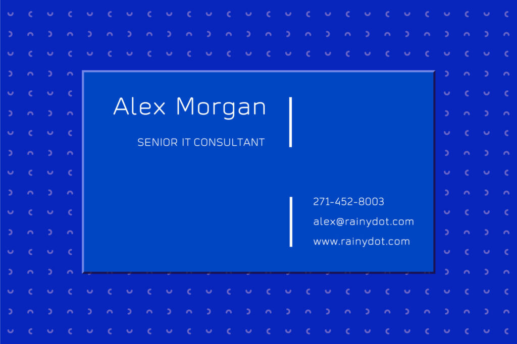 09 Prota Pro Font Business Card