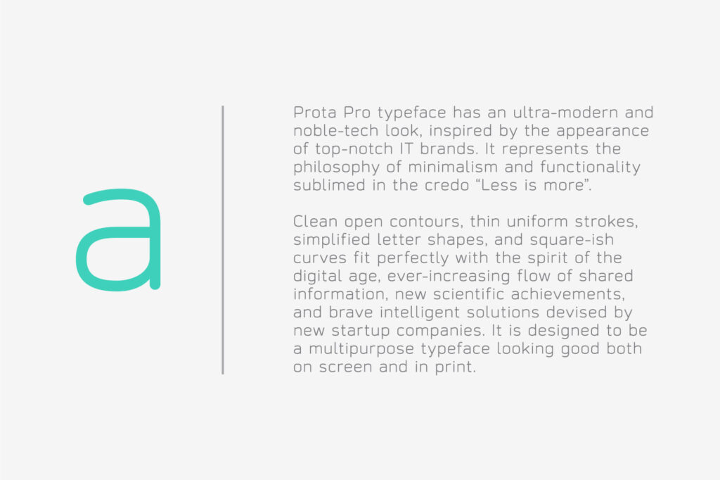 10 Prota Pro Font Paragraph