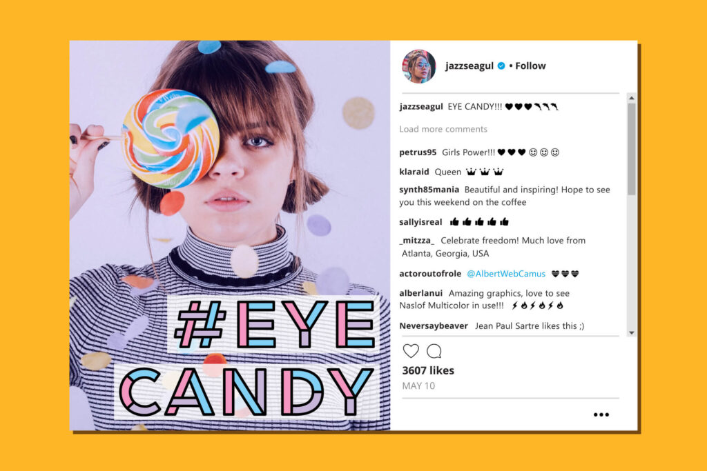15 Naslof Font Instagram Post