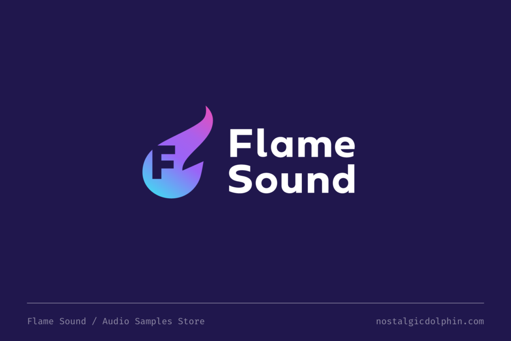 Nostalgic Dolphin — Logo — Flame Sound