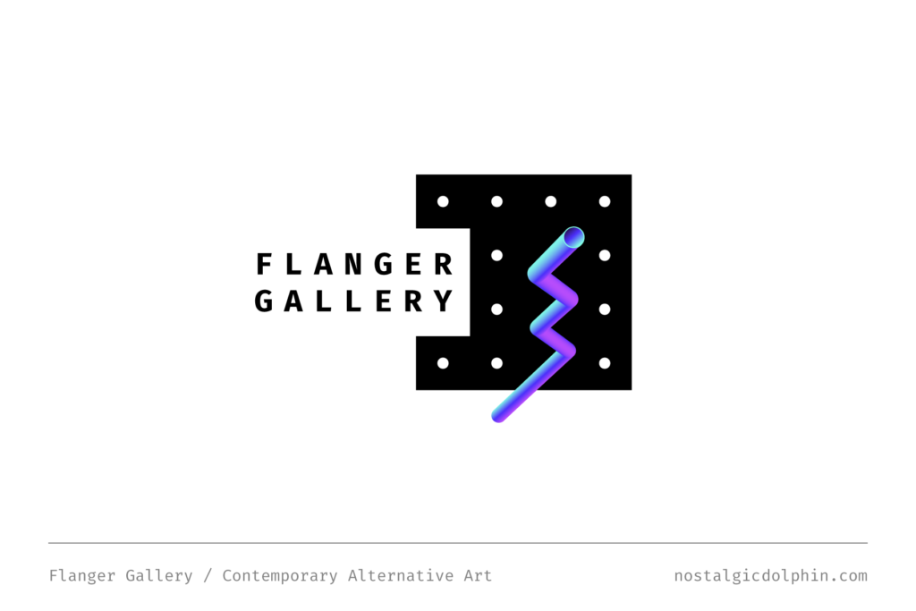 Nostalgic Dolphin — Logo — Flanger Gallery