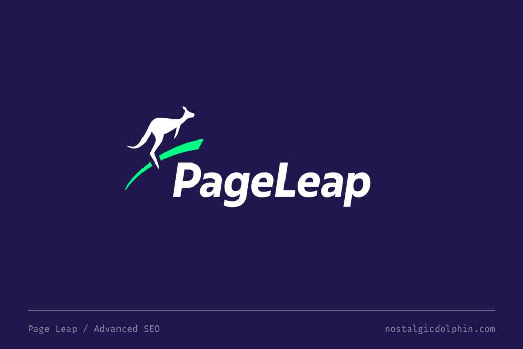 Nostalgic Dolphin — Logo — PageLeap