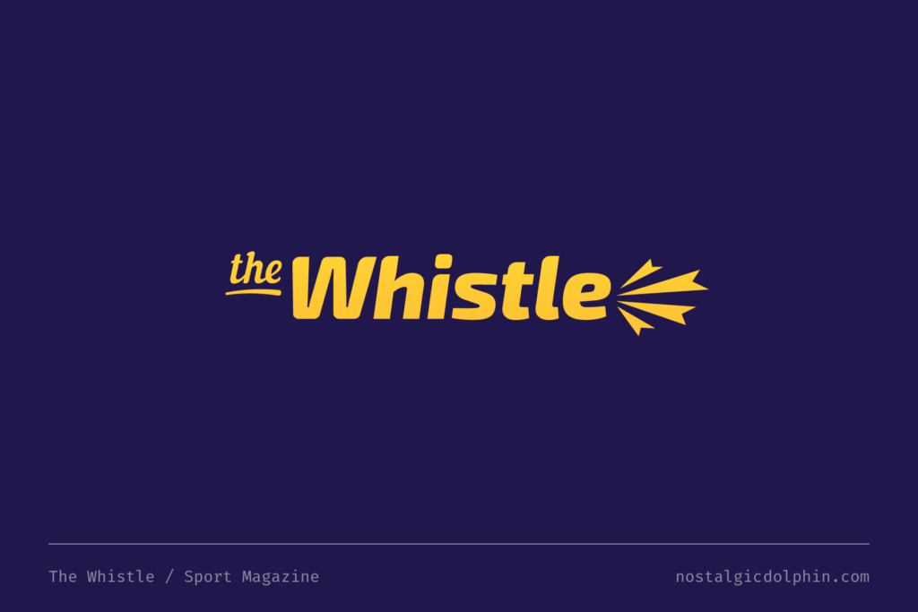 Nostalgic Dolphin — Logo — The Whistle