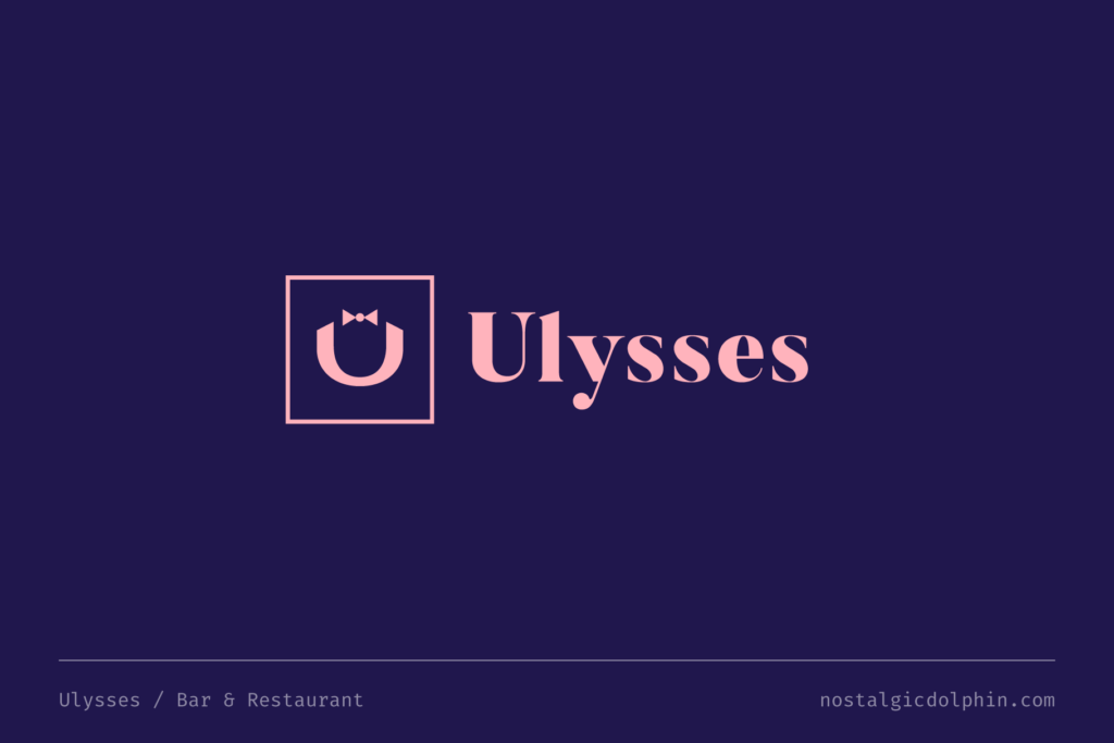 Nostalgic Dolphin — Logo — Ulysses